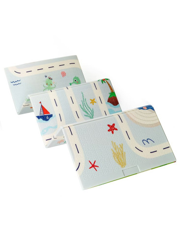 Дитячий складний термокилимок 117см х 177см х 8мм Океан-Зростомір (300) SW-00003030