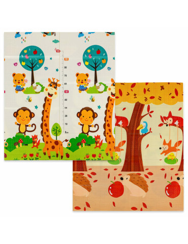 Дитячий складний термокилимок 147см х 177см х 8мм Лисички-Зростомір (303) SW-00003033