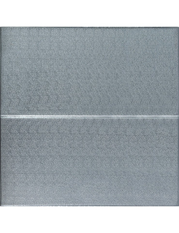 Панель 3D 680х700х4мм Срібний квадрат SW-00003257