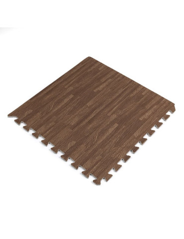 Підлога пазл - модульне підлогове покриття 600x600x10мм Коричневе дерево (МР6) SW-00000204