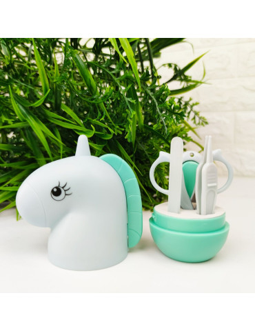 Манікюрний набір "Єдиноріг" Бірюзовий SW-00000214