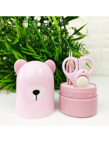 Манікюрний набір "Ведмедик" Рожевий SW-00000226