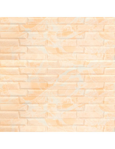 3D панель самоклеюча кладка 700х770х7мм Жовто-біла (039) SW-00000563