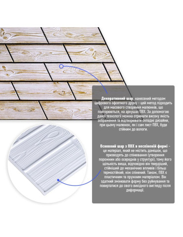 Декоративна ПВХ панель 960х480х4мм SW-00000577