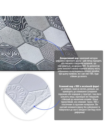 Декоративна ПВХ панель 960х480х4мм SW-00000579