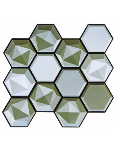 Декоративна ПВХ плитка на самоклейці 280х300х5мм Соти, ціна за 1 шт. (СПП-502) SW-00000666