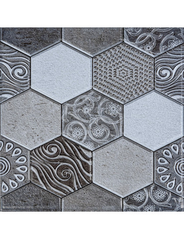 Декоративна ПВХ плитка на самоклейці 300х300х5мм Квадрат, ціна за 1 шт. (СПП-603) SW-00000670