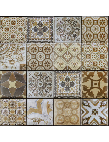 Декоративна ПВХ плитка на самоклейці 300х300х5мм Квадрат, ціна за 1 шт. (СПП-604) SW-00000671