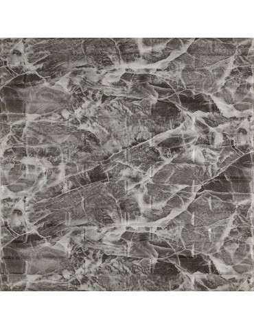 3D панель самоклеюча кладка 700х770х7мм Чорна-біла (330) SW-00000674